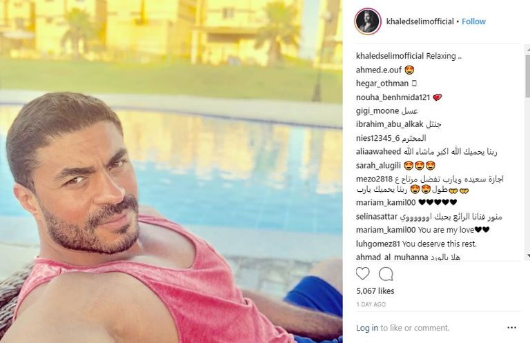 المطرب والممثل المصري خالد سليم - أرشيفية