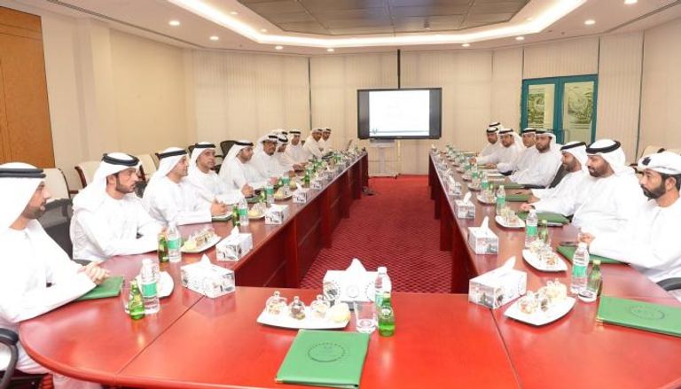 اجتماع مجلس مكافحة المخدرات بنادي ضباط الشرطة في دبي