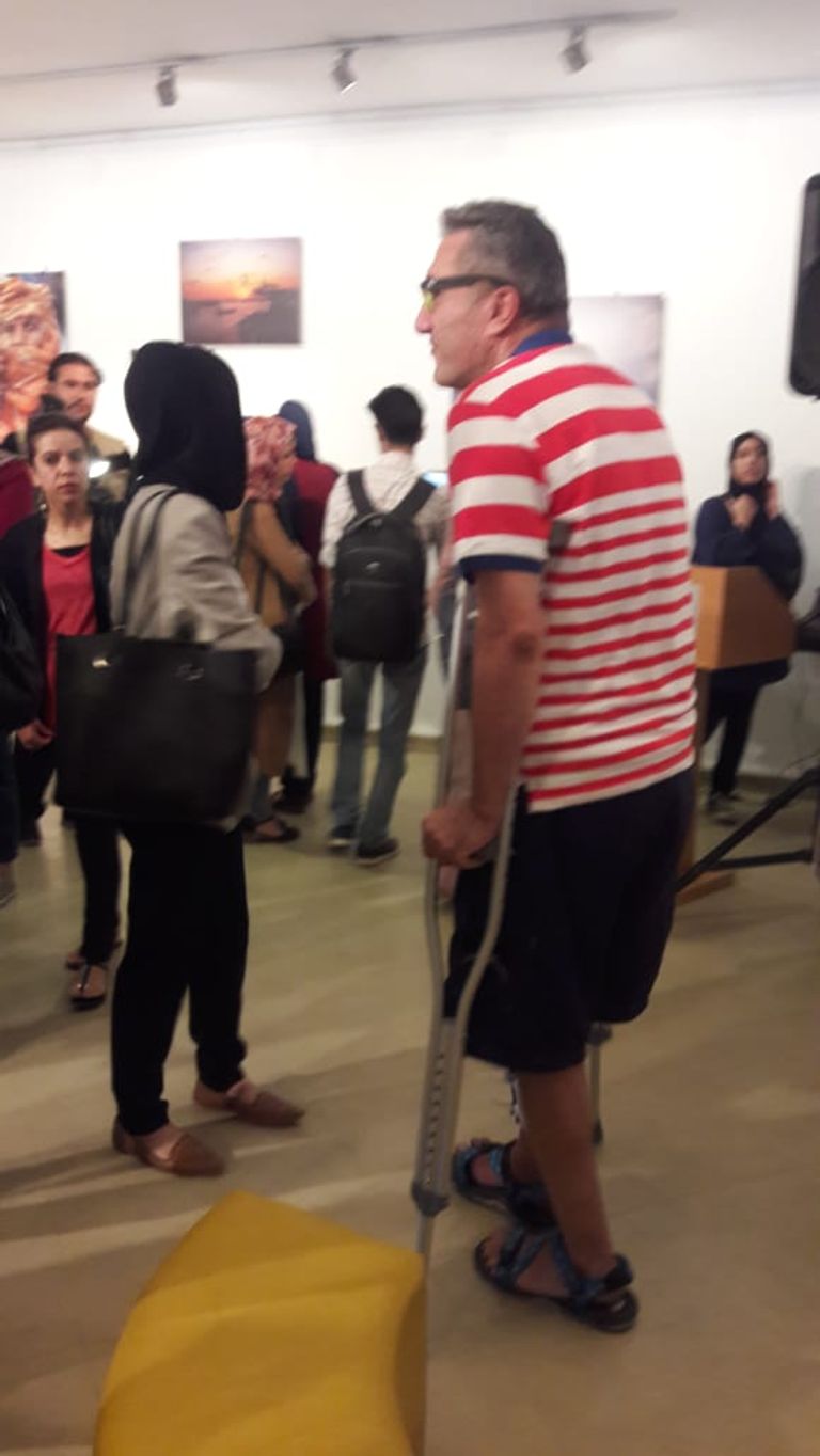 معرض يجسد عدوان 2014 على غزة