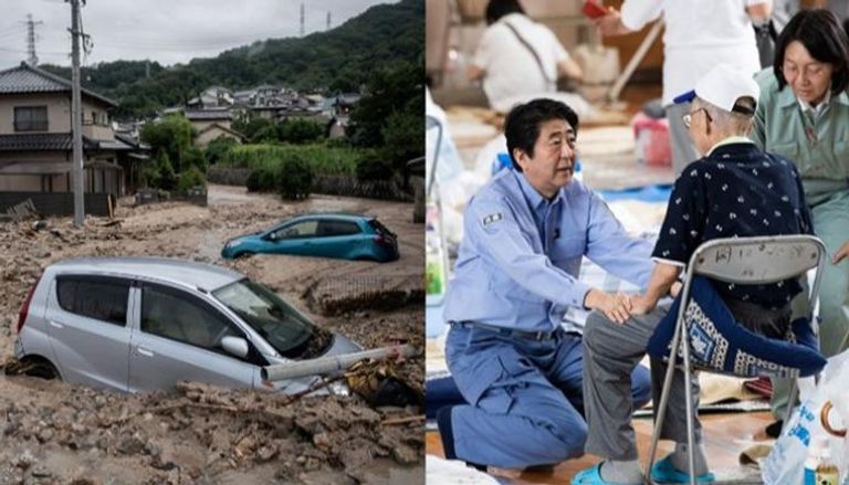 اليابان تواصل مواجهة كارثة السيول