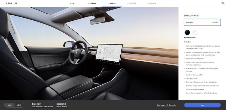 موديل 3 من تيسلا