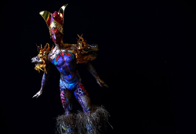 مهرجان الرسم على الأجساد