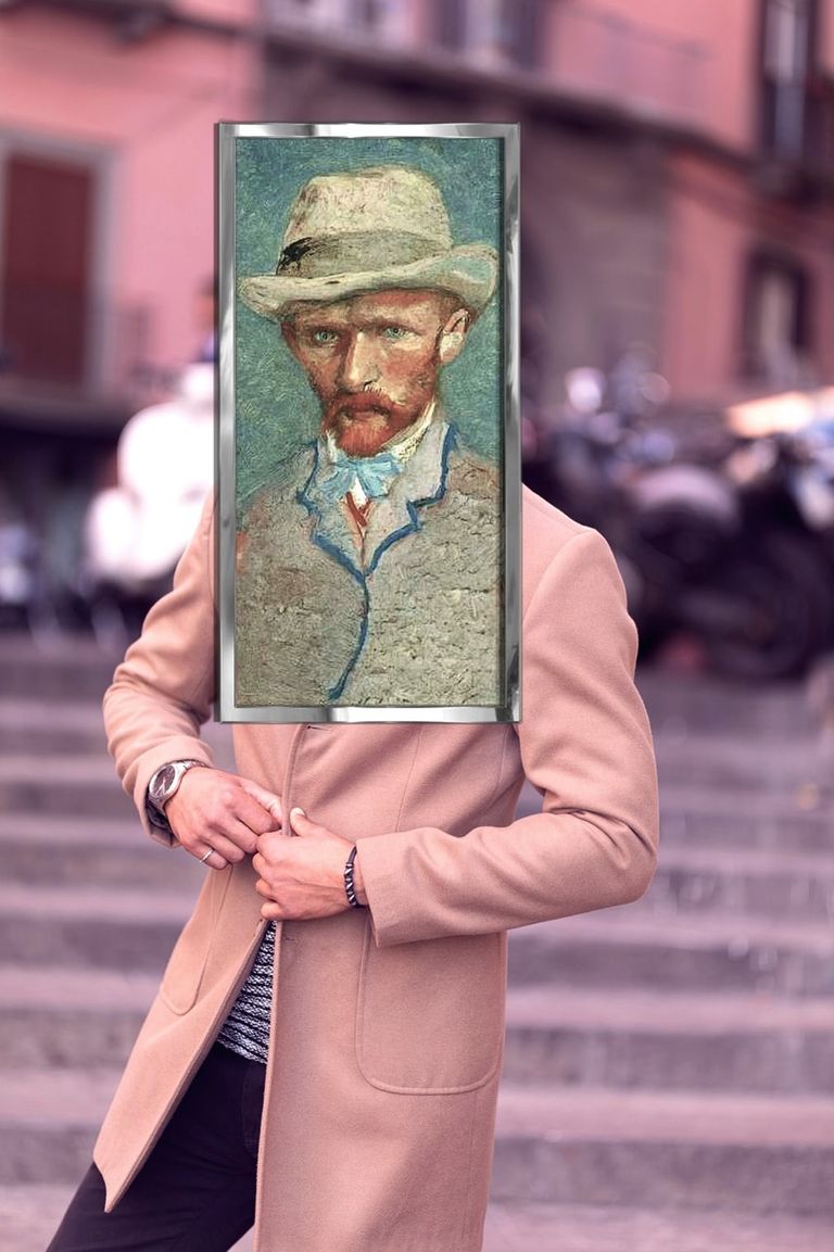 الفرنسي ميشيل ثيبولت يمزج بين الفوتوغرافيا واللوحات التشكيلية