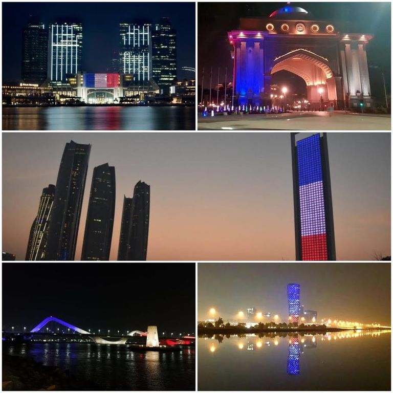 أبوظبي تحتفل باليوم الوطني الفرنسي