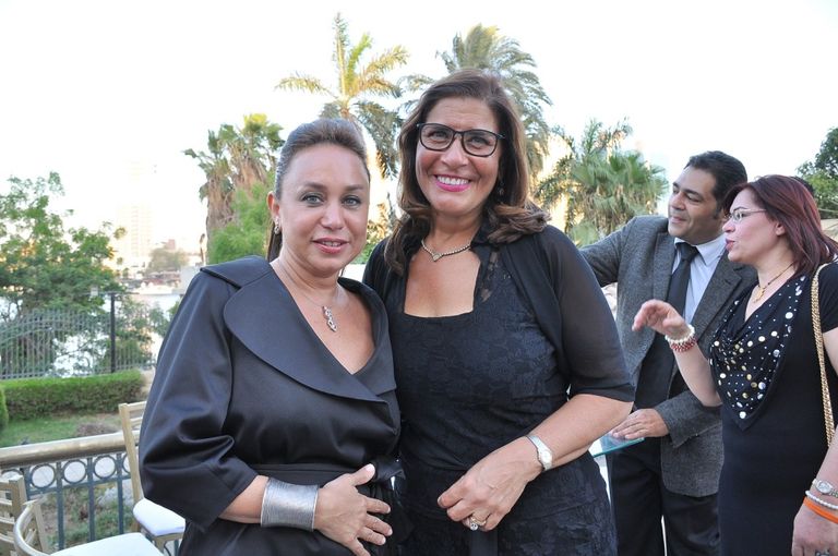 فنانون وإعلاميون في حفل مؤسسة أولادنا في القاهرة