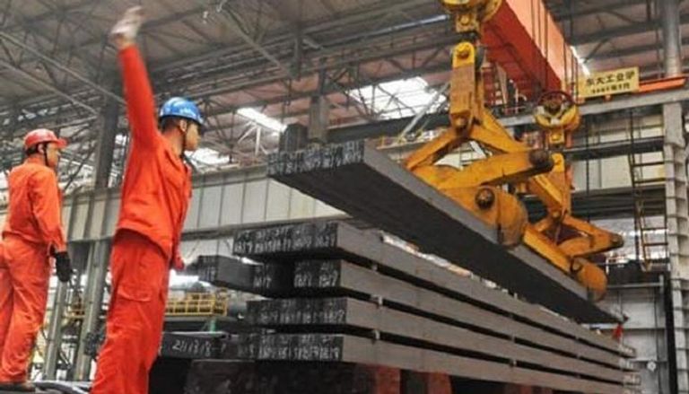 مصانع الصلب في الصين تنتج كميات قياسية في يونيو