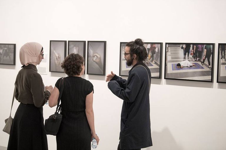 جانب من معرض الشارقة وجهة نظر 6