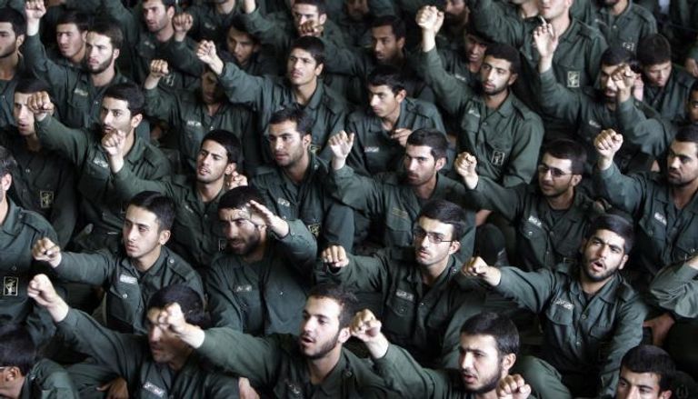 عناصر من مليشيا الحرس الثوري الإيراني