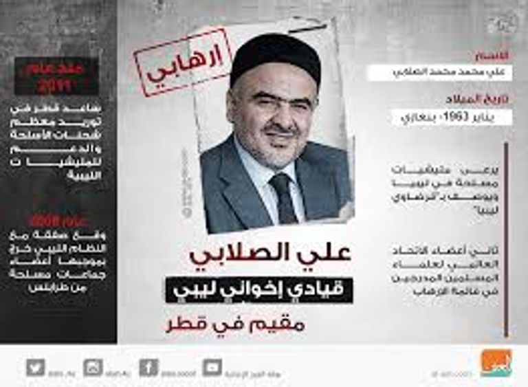 الإرهابي الليبي علي الصلابي