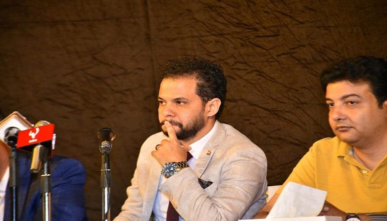 المؤتمر الصحفي لمسرحية "حدث في بلاد السعادة"