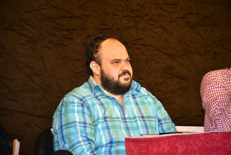 المؤتمر الصحفي لمسرحية "حدث في بلاد السعادة"