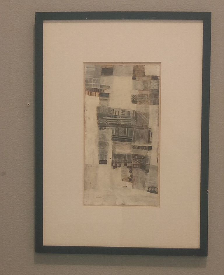 لوحة للفنان محمد إيسياخم - بعنوان "القَصَبة" معرص التراث التصويري في الجزائر