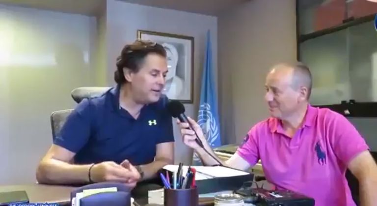 راغب علامة في حديث إذاعي مع راديو دلتا المطرب اللبناني راغب علامة - أرشيفية