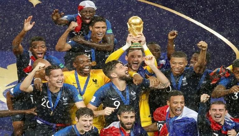 تتويج فرنسا بلقب مونديال روسيا 2018