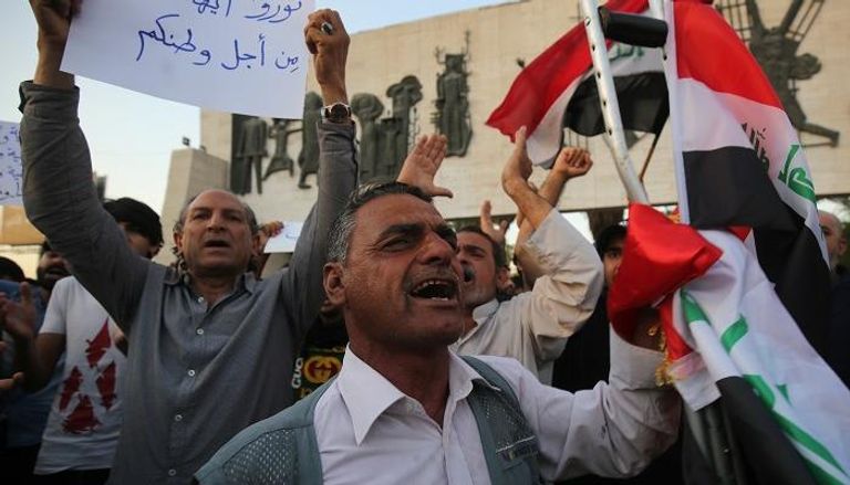 تواصل الاحتجاجات في العراق لتردي مستوى الخدمات- أ.ف.ب