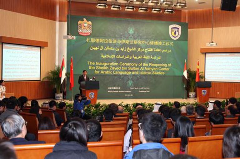 مركز الشيخ زايد لدراسة اللغة العربية والدراسات الإسلامية في الصين 