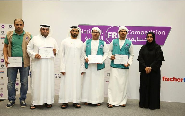 خالد الشالوبي في أولمبياد الروبوت العالمي في كوستاريكا