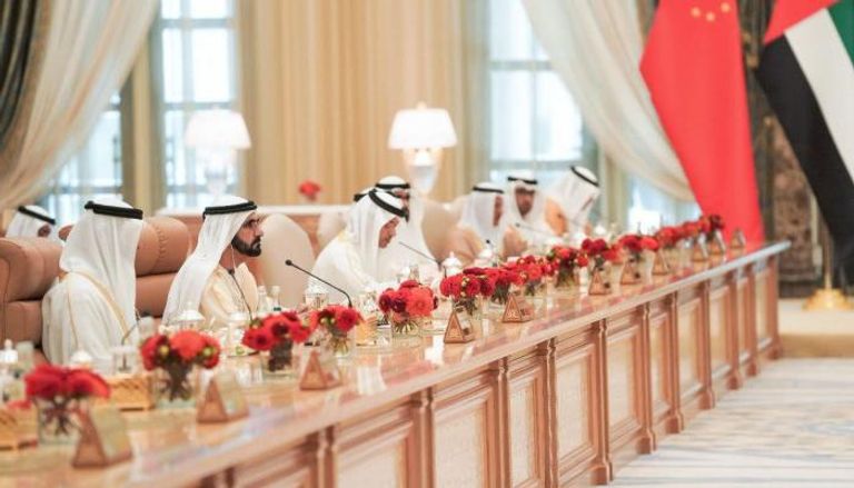 محمد بن راشد ومحمد بن زايد يبحثان مع رئيس الصين تعزيز العلاقات الاستراتيجية