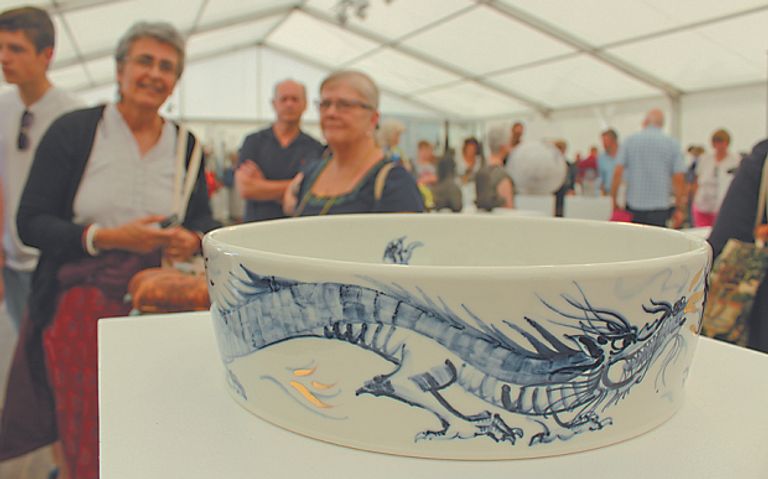 فن الخزف الصيني في معرض بجنوب أفريقيا