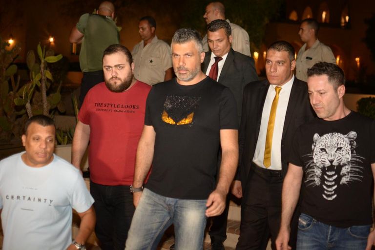 المغني فارس كرم خلال الحفل