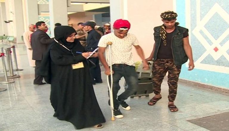 عودة الجرحى اليمنيين إلى عدن- أرشيفية 