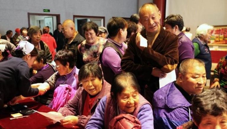 ازدياد نسبة الشيخوخة بين المواطنين الصينيين
