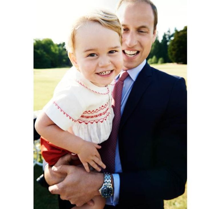 الأمير جورج نجل الأمير وليام البريطاني يحتفل بعيد ميلاده الخامس
