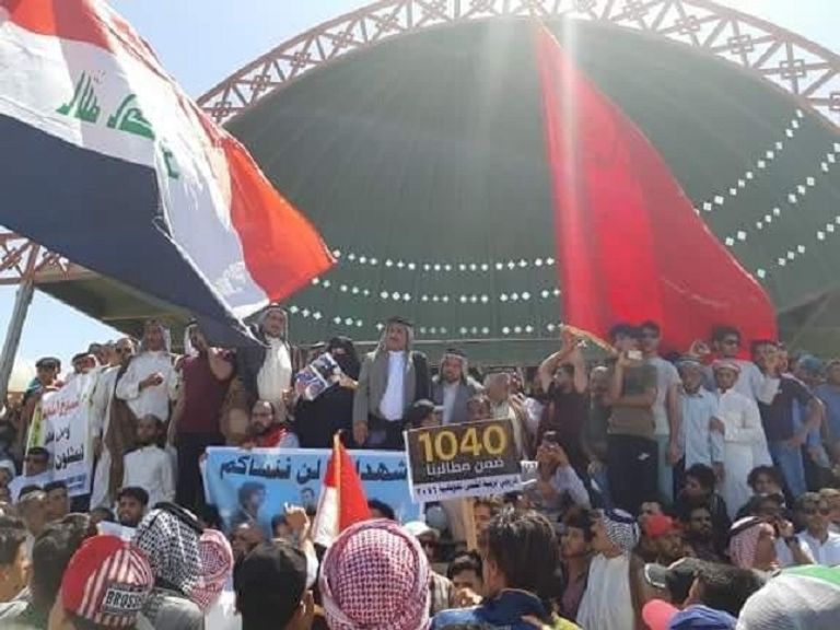 احتجاجات عراقية ضد جرائم المليشيات الإيرانية احتجاجات عراقية ضد جرائم المليشيات الإيرانية