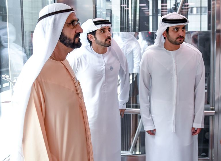 الشيخ محمد بن راشد آل مكتوم يتفقد مرافق مطار دبي الدولي