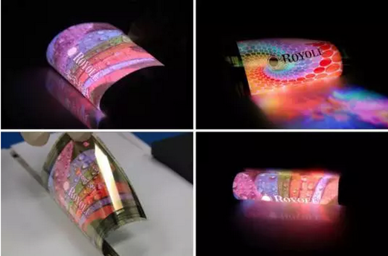 شركة صينية تطور شاشات تليفزيونية يمكن لصقها على الملابس والقبعات