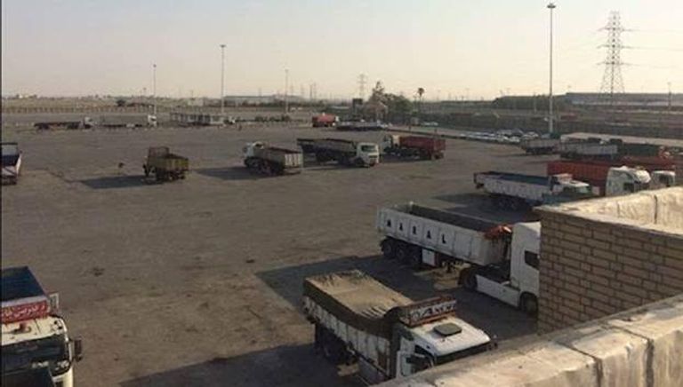 إضراب الشاحنات في إيران