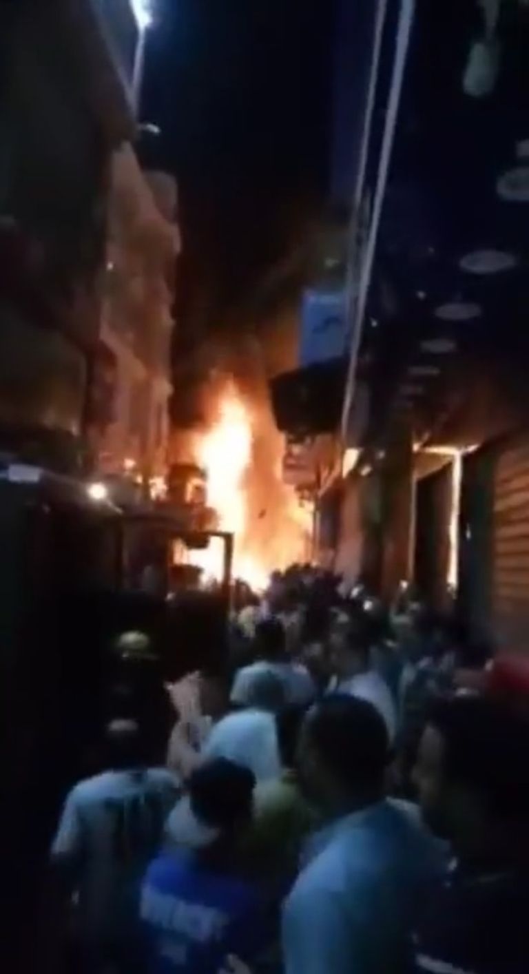 لافتة قديمة تشير إلى حارة اليهود