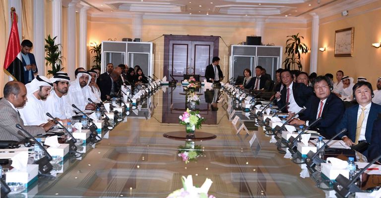 مذكرة تفاهم بين غرفة أبوظبي والجمعية الكورية للاستثمار المالي