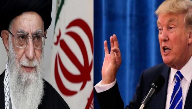 الرئيس الأمريكي دونالد ترامب ومرشد إيران علي خامنئي 