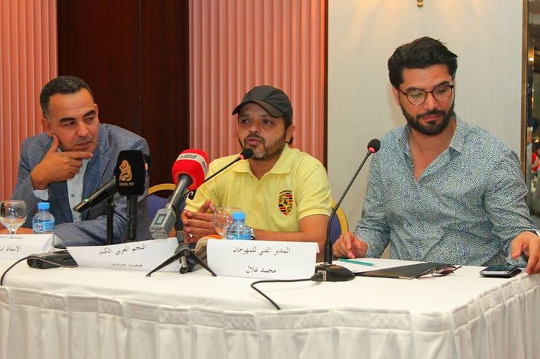 الندوة الصحفية للنجم محمد هنيدي