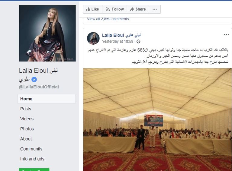 الممثلة المصرية ليلى علوي - أرشيفية