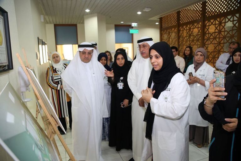 مدير عام هيئة الصحة بدبي يتفقد مشاريع التوسعة بمستشفى لطيفة