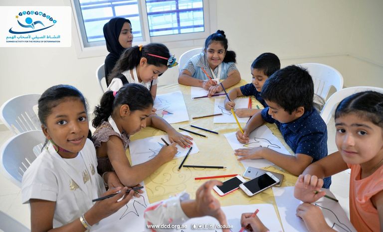 النشاط الصيفي الصباحي لنادي دبي لأصحاب الهمم