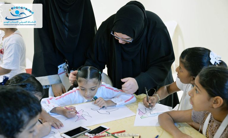 النشاط الصيفي الصباحي لنادي دبي لأصحاب الهمم