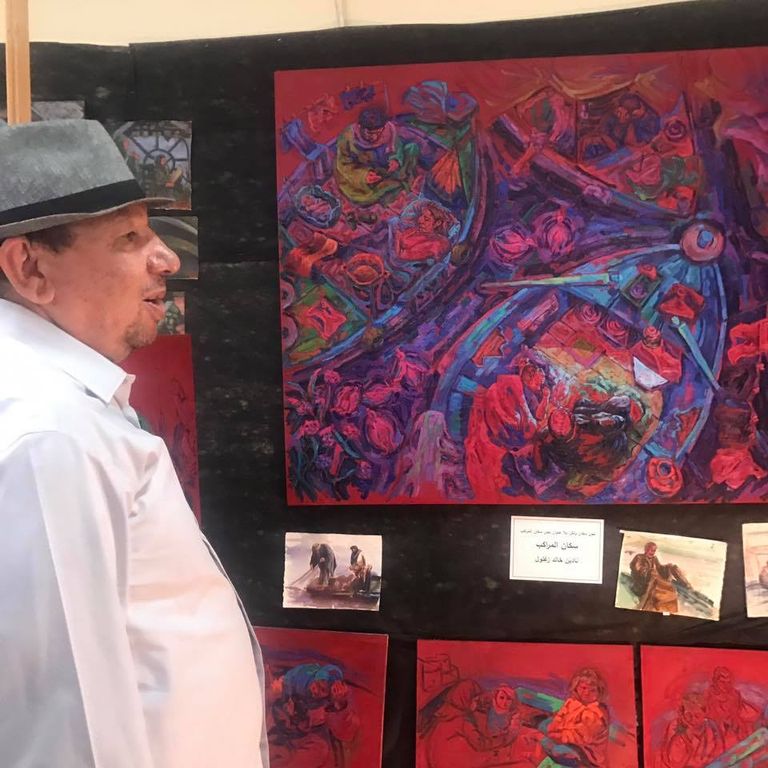 هشام قنديل رئيس مجلس إدارة أتيليه العرب للثقافة والفنون "جاليري ضي"