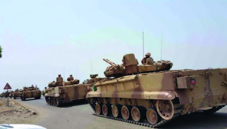 آليات عسكرية تابعة للجيش اليمني - أرشيفية