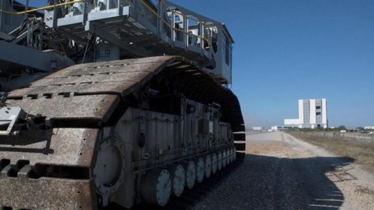 الناقلة المجنزرة التابعة لوكالة "ناسا"