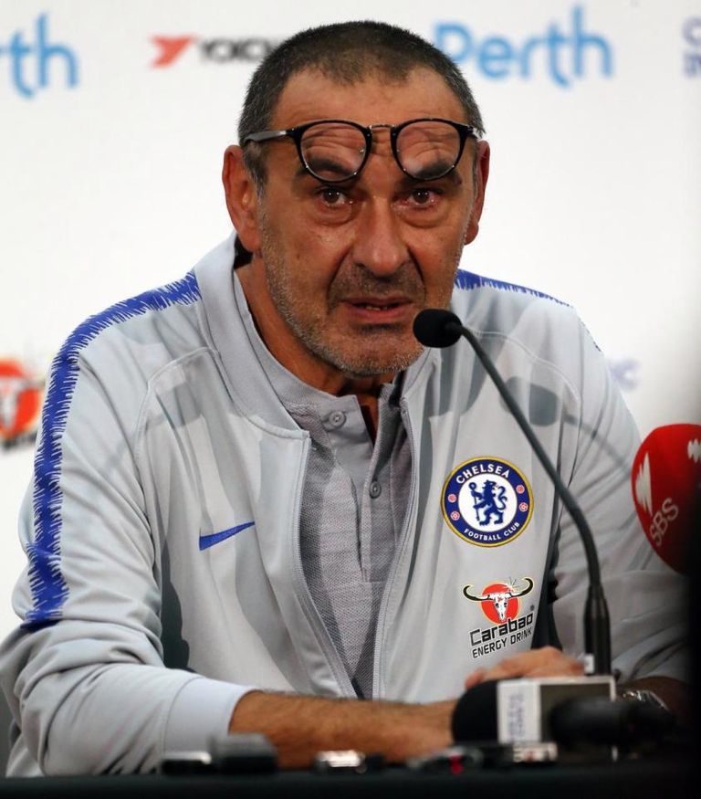  الإيطالي ماوريسيو ساري مدرب تشيلسي