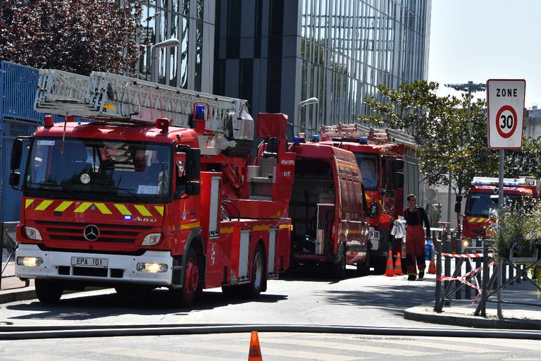 من الحرائق التي تسببت بها موجة الحر