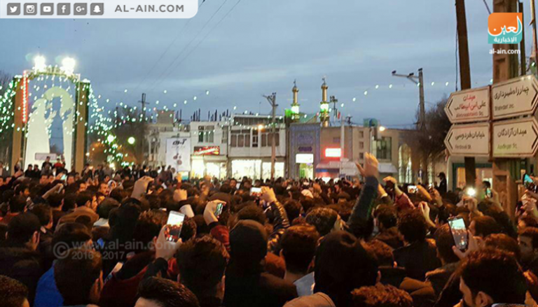 مظاهرات إيرانية ضد نظام الملالي- أرشيفية