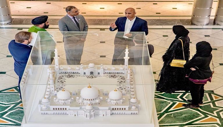 مجسم جامع الشيخ زايد الكبير مجسم جامع الشيخ زايد