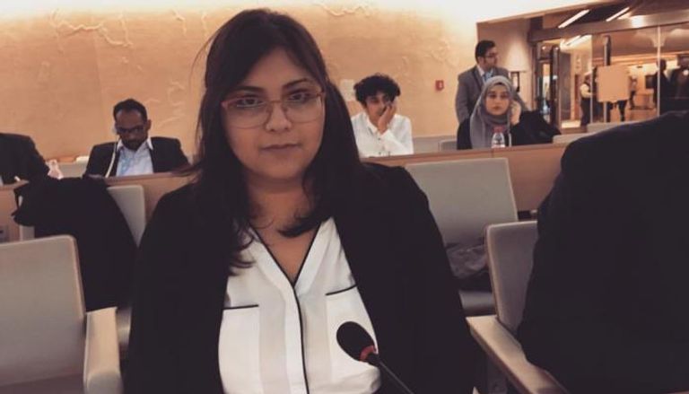 الناشطة الأحوازية شيماء سيلاوي