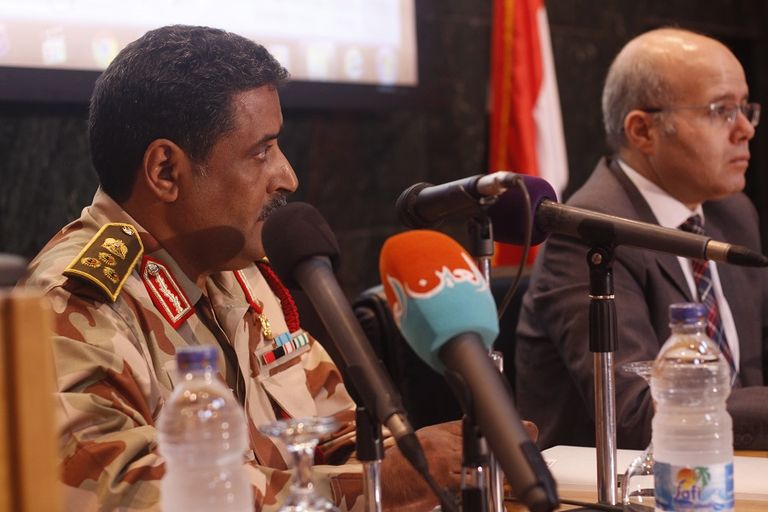 العميد أحمد المسماري المتحدث باسم الجيش الليبي