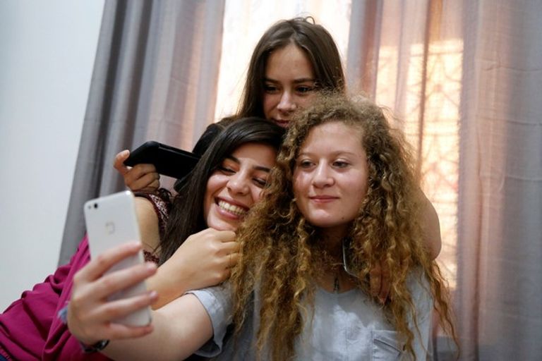 الأسيرة الفلسطينية المحررة عهد التميمي