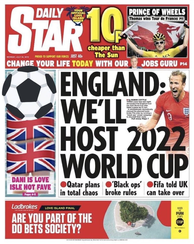 قطر حصلت على تنظيم المونديال بعمليات مشبوهة